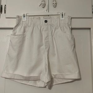 White high waisted shorts that have never been worn!!